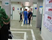 استقرار الأوضاع بمستشفى كفر الشيخ العام بعد رفع آثار الحريق.. صور 