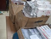 ضبط كمية من السجائر أجنبية الصنع غير خالصة الضرائب والرسوم الجمركية 