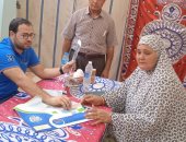 جامعة السادات تنظم قافلة طبية ضمن حياة كريمة بقرية "كفر مناوهلة" بالمنوفية 