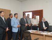 رئيس جامعة دمياط يتفقد التدريب الميدانى لطلاب الحاسبات والذكاء الاصطناعى