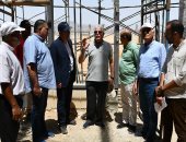 محافظ جنوب سيناء يتفقد مشروعا بمبنى مجلس مدينة شرم الشيخ الجديد