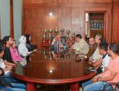 نائب رئيس جامعة طنطا يلتقى وفدا من الطلاب العرب المشاركين ببرنامج التبادل الطلابى