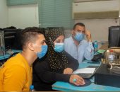 مكتب التنسيق الإلكترونى بجامعة طنطا يستقبل طلاب الثانوية العامة
