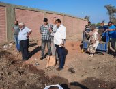 مياه دمياط: إنهاء ربط الخطوط الجديدة المغذية لقرية مركز كفر سعد ضمن "حياة كريمة"