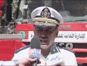 مدير أمن الجيزة: استنفار جميع الخدمات منذ وصول بلاغ حريق كنيسة المنيرة