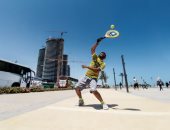 حلاوة بلدى.. "يوسف" يصور استمتاع النزلاء بالإجازة فى مدينة العلمين الجديدة