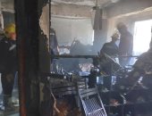 مدير أمن الجيزة يصل مستشفى العجوزة للاطمئنان على ضحايا حريق كنيسة المنيرة
