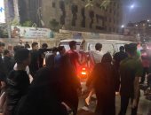 تشييع جثمان بطل مصر وأفريقيا للدراجات بمدينة المنصورة إثر حادث آليم