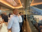 كلاتنبرج وفيتوريا وميكالى يتابعون مباراة الزمالك والإسماعيلى من المدرجات