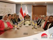 عضوات المجلس القومي للمرأة في ضيافة الأكاديمية الوطنية للتدريب
