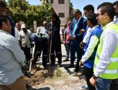 محافظ الفيوم يشهد تدشين مبادرة "أشجار بلا كوارث" لتحسين البيئة