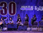 مجدى صابر يكرم نجوم الأوبرا فى أول أيام مهرجان القلعة للموسيقى والغناء.. صور