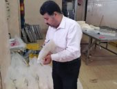 تحرير 6 مخالفات تموينية وضبط مصنع أجبان بدون ترخيص فى مطاى بالمنيا