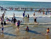 شواطئ رأس البر كومبليت.. 20 صورة ترصد فرحة المواطنين بالمصيف
