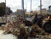ضبط 65 حالة إشغال متنوع ورفع 30 طن مخلفات وسط الإسكندرية.. صور