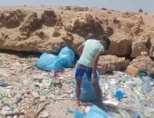 العامة لشئون البيئة بالبحر الأحمر تستكمل حملة نظافة الشواطئ بالغردقة..صور 