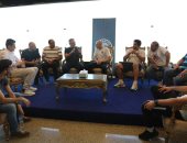 جهاز المنتخب الأولمبى يستهل جولاته بزيارة نادى بيراميدز.. صور