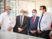 وزير الصحة يتفقد مشروع رفع كفاءة قسم العناية المركزة بمستشفى القباري التخصصى