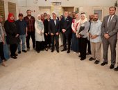 وزير السياحة والآثار في جولة بمقر الوزارة بالزمالك للتعرف على العاملين وآليات سير العمل