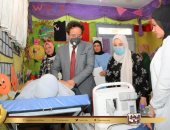 حياة كريمة.. جامعة طنطا تطلق قافلة طبية فى قرية كفر كلا الباب بالسنطة