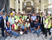 الهجرة تنظم زيارة لوفد من ملتقى لوجوس بالمدينة التراثية فى العلمين الجديدة