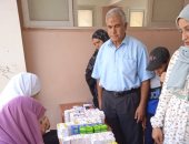 حياة كريمة.. الكشف على 240 حالة فى قافلة طبية تخصصية بالمنوفية