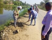 محافظ المنيا يتابع جهود الوحدات المحلية فى تنفيذ مبادرة زراعة 100 مليون شجرة
