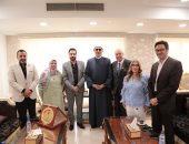أمين البحوث الإسلامية يلتقى وفد الاتحاد العالمى للكيانات المصرية بالخارج