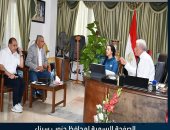 محافظ جنوب سيناء يتابع مع المجموعة الاقتصادية نسب التنفيذ بالمشروعات الجارية