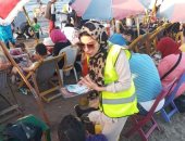 "انت اقوي من المخدرات".. مبادرة توعوية علي شواطىء رأس البر 