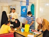 حياة كريمة.. الكشف على 2274 حالة فى 15 تخصصا وصرف العلاج مجانا بكفر الشيخ