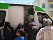 الكشف على 1163 مواطنا خلال قافلة طبية مجانية بقرية كلاحين أبنود في قنا