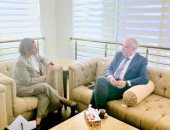 وزيرا البيئة والرى يناقشان جهود تطوير البحيرات الطبيعية واستعدادات مصر لإستضافة مؤتمر المناخ