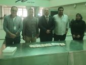 جمارك مطار أسيوط تضبط محاولة تهريب كمية من النقد المصرى والأجنبي.. صور    