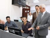 رئيس جامعة المنوفية يتفقد اختبارات "أشبال مصر الرقمية" بكلية الذكاء الاصطناعى