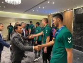 بعثة شباب اليد تصل مطار القاهرة بعد الحصول على بطولة أفريقيا