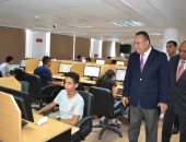 رئيس جامعة الإسكندرية يشهد أعمال امتحانات المبادرة الرئاسية "أشبال مصر الرقمية"