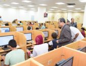 رئيس جامعة سوهاج يتفقد أعمال اختبارات مبادرة "أشبال مصر الرقمية"