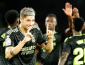 فالفيردى يصل للانتصار 100 مع ريال مدريد أمام إسبانيول