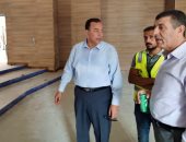 رئيس جامعة المنصورة الجديدة يتابع استلام المرحلة الثانية لجامعة المنصورة الجديدة