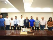 الإسماعيلى يكرم حمزة الجمل وجهازه المعاون.. صور