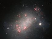 هابل يعيد النظر فى مجرة ​​قزم غير منتظمة 