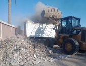 استمرار حملات النظافة بشوارع منطقة الأزهر بحى شرق أسيوط