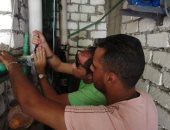 "مياه الإسكندرية" تشن حملات لإزالة التعديات على الشبكة بأحياء الإسكندرية