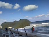 الإسكندرية فى اليوم الأخير من أغسطس.. إقبال كبير على الشواطئ ودرجة الحرارة 34 ..صور