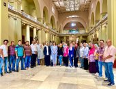 دورة تدريبية لـ25 من العاملين بالمتحف المصرى ضمن برنامج "سفراء السياحة"