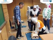 اتحاد طلاب جامعة الإسكندرية يطلق دورة إسعافات أولية بكلية الطب