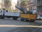 رفع 40 طن تراكمات أتربة خلال حملة بمدينة المنصورة في الدقهلية