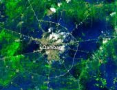 صور الأقمار الصناعية تظهر مدى ضخامة فيضانات باكستان المدمرة من الفضاء