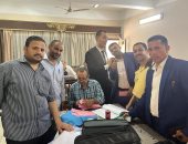 إقبال كبير من محامي أسيوط على انتخابات منصب النقيب العام.. صور